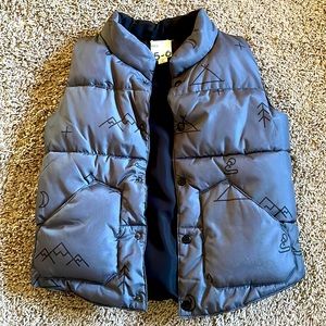 Puffy Vest Reversible sz 5/6